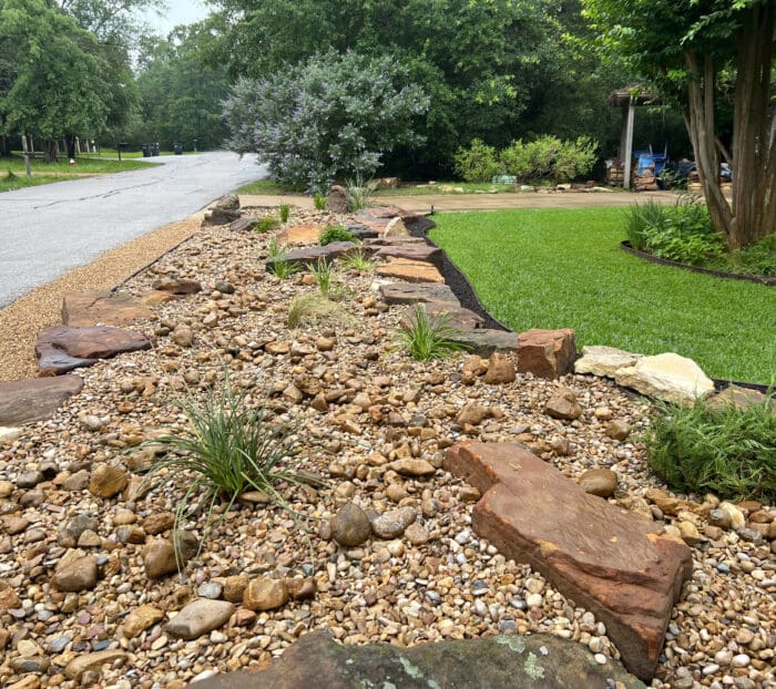 College Station, TX Landscape Installation